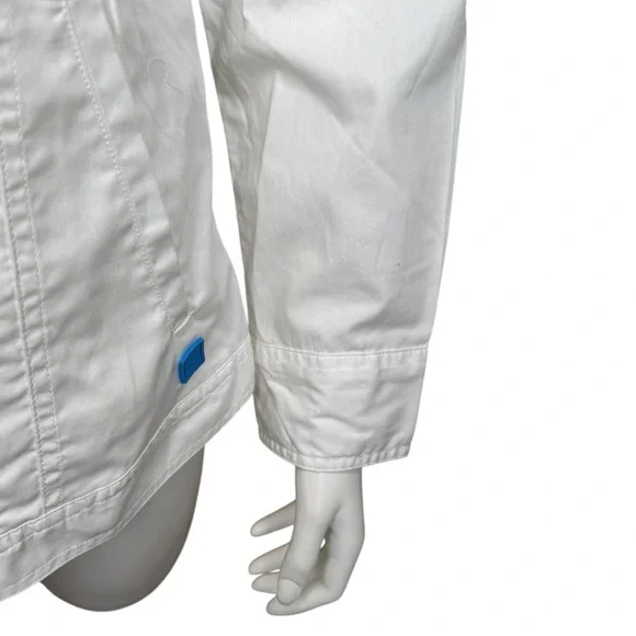 Gap x HFR Harlem’s Fashion Row Structured Shirt Jacket S Rich Fresh Snap White - Picture 12 of 13